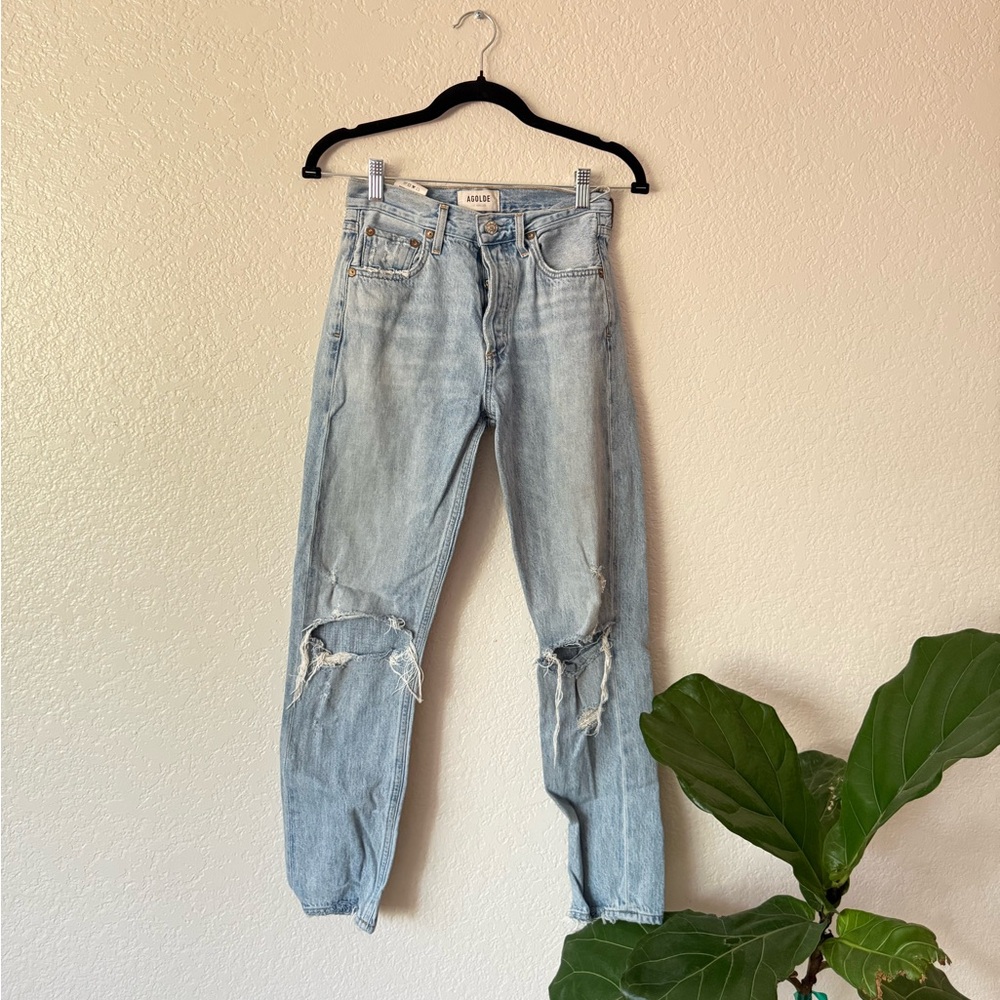 Agolde Size 23 Jamie High Rise Jeans